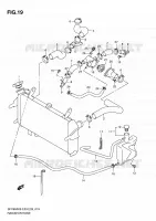 RADIATOR HOSE for Suzuki GLADIUS 650 2010