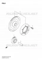 STARTER MOTOR CLUTCH for Suzuki GLADIUS 650 2010