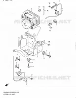 ABS SYSTEM (SFV650AL1 E28) for Suzuki GLADIUS 650 2011