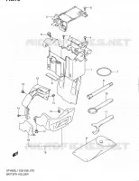 BATTERY BOX   TOOLS (SFV650AL1 E28) for Suzuki GLADIUS 650 2011