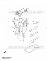 BATTERY BOX   TOOLS (SFV650L1 E03) for Suzuki GLADIUS 650 2011
