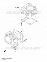 CYLINDER for Suzuki GLADIUS 650 2011