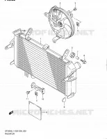 RADIATOR for Suzuki GLADIUS 650 2011
