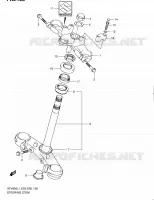 STEERING COLUMN for Suzuki GLADIUS 650 2011