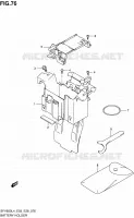 BATTERY BOX   TOOLS (SFV650L4 E28) for Suzuki GLADIUS 650 2014
