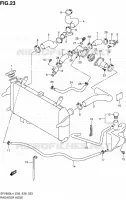 RADIATOR HOSE for Suzuki GLADIUS 650 2014