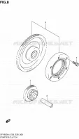 STARTER MOTOR CLUTCH for Suzuki GLADIUS 650 2014