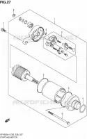 STARTER MOTOR for Suzuki GLADIUS 650 2014
