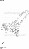 FRAME (SFV650UL4 E21) for Suzuki GLADIUS 650 2014
