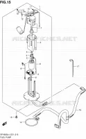 FUEL PUMP for Suzuki GLADIUS 650 2014