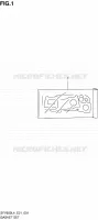 GASKET SET for Suzuki GLADIUS 650 2014
