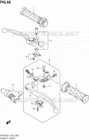 HANDGRIPS   LEVERS  for Suzuki GLADIUS 650 2014