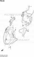 HEADLIGHT FAIRING for Suzuki GLADIUS 650 2014