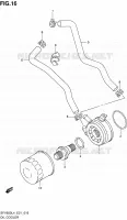OIL COOLER for Suzuki GLADIUS 650 2014