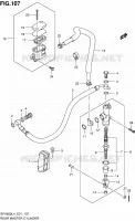 REAR MASTER CYLINDER (SFV650L4 E21) for Suzuki GLADIUS 650 2014