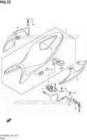 SEAT for Suzuki GLADIUS 650 2014