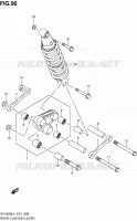 SHOCK ABSORBER LINKAGE (SFV650AL4 E21) (EXCEPT RUSSIAN) for Suzuki GLADIUS 650 2014
