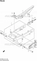 SWINGARM for Suzuki GLADIUS 650 2014