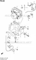 ABS SYSTEM (SFV650AL4 E21) for Suzuki GLADIUS 650 2014