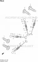 CAMSHAFT   VALVES for Suzuki GLADIUS 650 2014