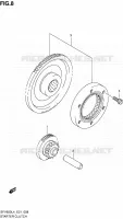 STARTER MOTOR CLUTCH for Suzuki GLADIUS 650 2014