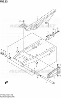 SWINGARM for Suzuki GLADIUS 650 2014