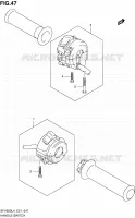SWITCHES for Suzuki GLADIUS 650 2014