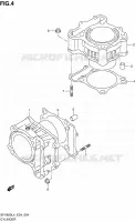 CYLINDER for Suzuki GLADIUS 650 2014