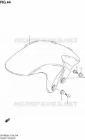 FRONT FENDER for Suzuki GLADIUS 650 2014