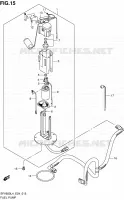 FUEL PUMP for Suzuki GLADIUS 650 2014