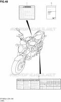 LABEL for Suzuki GLADIUS 650 2014
