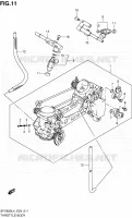 THROTTLE BODY for Suzuki GLADIUS 650 2014