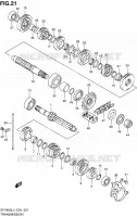 TRANSMISSION for Suzuki GLADIUS 650 2014