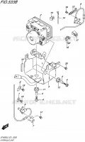 ABS SYSTEM (SFV650UAL5 E21) for Suzuki GLADIUS 650 2015