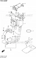 BATTERY BOX   TOOLS (SFV650AL5 E21) for Suzuki GLADIUS 650 2015