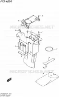 BATTERY BOX   TOOLS (SFV650L5 E21) for Suzuki GLADIUS 650 2015