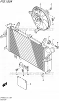RADIATOR for Suzuki GLADIUS 650 2015