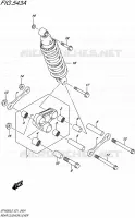 SHOCK ABSORBER LINKAGE for Suzuki GLADIUS 650 2015