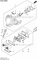 TAIL LIGHT ASSY for Suzuki GLADIUS 650 2015
