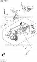 THROTTLE BODY for Suzuki GLADIUS 650 2015
