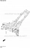 FRAME for Suzuki SV 650 2017