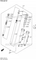 FRONT FORK for Suzuki SV 650 2017