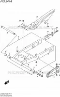 SWINGARM for Suzuki SV 650 2017