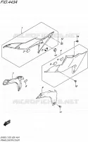 CENTRAL FAIRING for Suzuki SV 650 2017