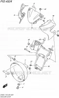 HEADLIGHT FAIRING for Suzuki SV 650 2017