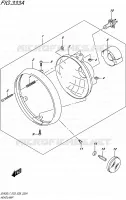 HEADLIGHT for Suzuki SV 650 2017