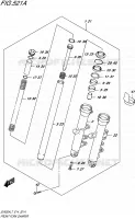 FRONT FORK for Suzuki SV 650 2017
