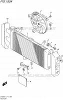 RADIATOR for Suzuki SV 650 2017