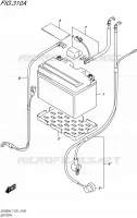 BATTERY for Suzuki SV 650 2017