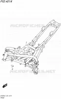 FRAME for Suzuki SV 650 2017